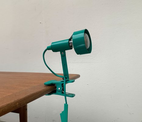 Postmodern Space Age Clamp Table or Shelf Lamp from Ikea, 1980s