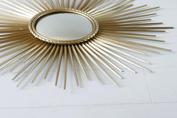 Large 2024 sunburst mirror