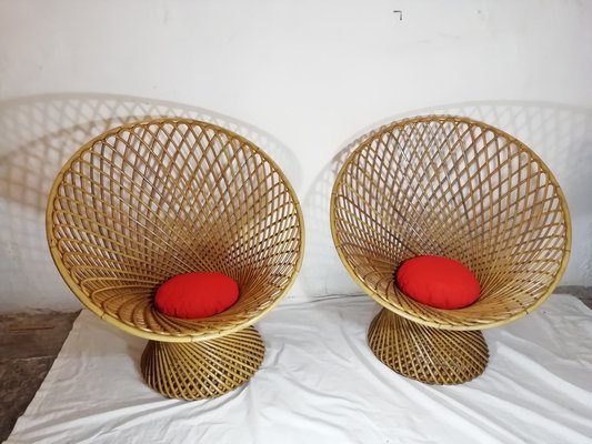 Set of Italian Model Primavera Armchairs by Franco Albini & Franca