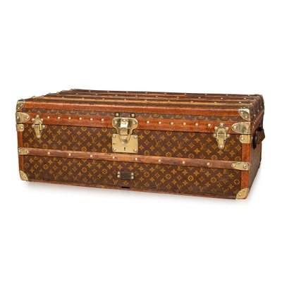 Cabin Trunk in Monogram Canvas from Louis Vuitton, France, 1930s for sale  at Pamono