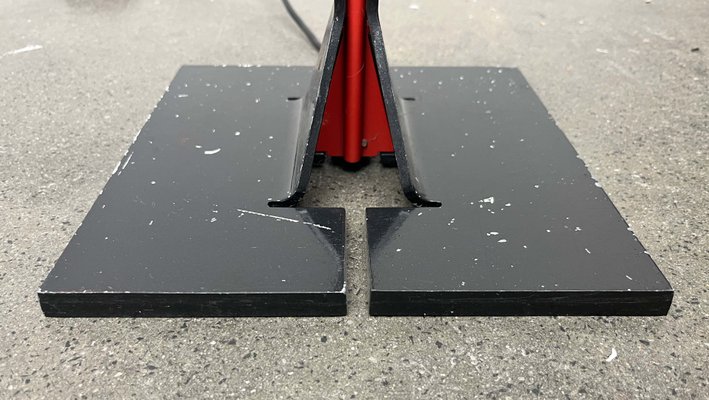 FLOS Papillona / パピローナ フロアスタンド 黒と赤 Vintage Space Age Papillona Floor Lamp by Afra & Tobia Scarpa for