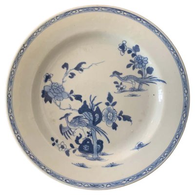 Blue & White Porcelain Plate - 19thC Blue & White Porcelain Plate - 19thC