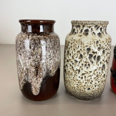 Vintage W.Germany Vintage Fat Lava Vase / 西ドイツ ファットラヴァ