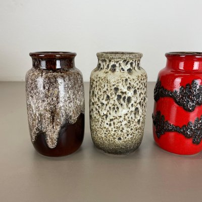 Scheurich •231-15 •W.Germany •Fat Lava Vintage Pottery Fat Lava 231-15 Vases from Scheurich, Germany