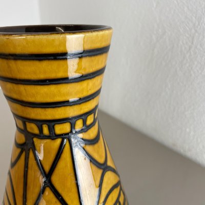 Pottery Fat Lava Vases by Heinz Siery for Carstens Tonnieshof