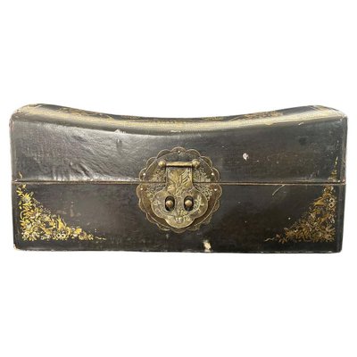 Antique Japanese Pillow Box for sale at Pamono