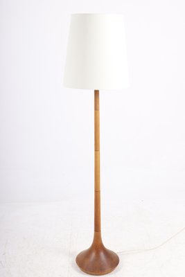 Mid century modern online wood floor lamp