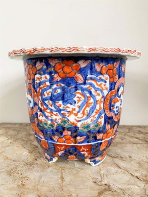 Imari Porzellan Blumentopf, 1890er bei Pamono kaufen