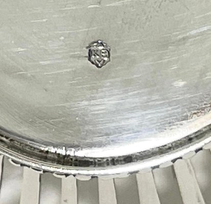 か*も様 BEGEER VAN KEMPEN & VOS オランダ製 銀製スプー Small Dutch Silver Bonbon Basket by Van Kempen & Begeer & Vos