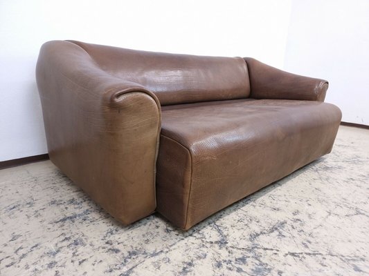 Brown Leather Ds 47 Sofa from de Sede for sale at Pamono