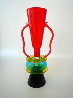 Vaso Sirio di Ettore Sottsass per Memphis Milano in vendita su Pamono