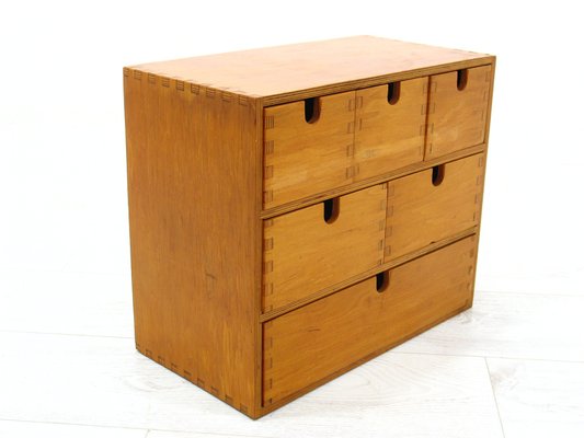 Organizer per cassetti da scrivania in legno, anni '70 in vendita