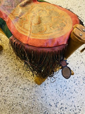 Vintage Camel Stool from Morocco 1950s