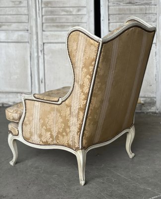 French Wing Bergere Armchairs, 1900s for sale at Pamono