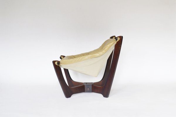 Vintage Luna Lounge Chair 　 Odd Knutsen Luna lounge chairs by Odd Knutsen for Hjellegjerde, Norway