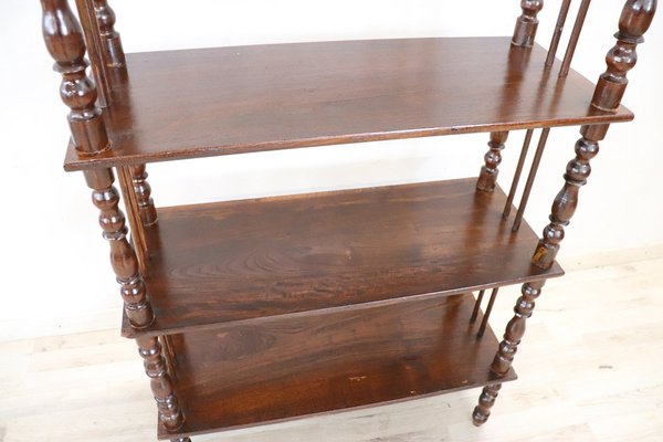 Antique oak shelves deals