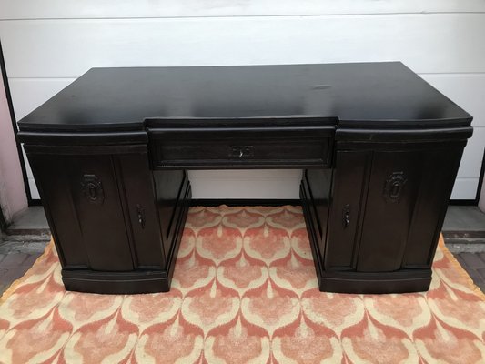 Used black desk deals
