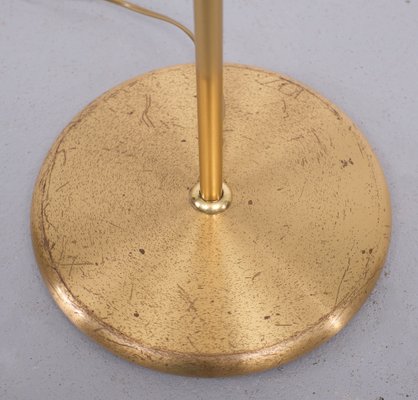 SOLID BRASS LAMP MID LONG 5 ARM Vintage Early American Desk Lamp