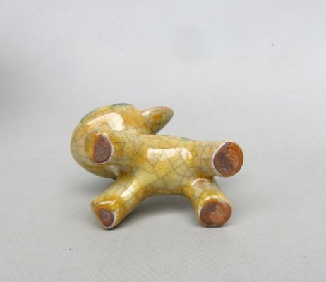 Animal Sculptures in Ceramics by Walter Bosse for Karlsruher
