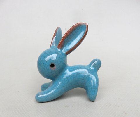 Animal Sculptures in Ceramics by Walter Bosse for Karlsruher