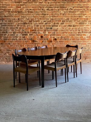 Rosewood table 2024 and chairs