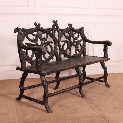 cast iron bench forest garden bench