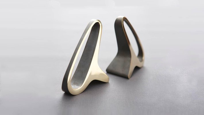 Fermalibri Design 'Holding Fingers' In Oro - 2 Mani Eleganti Per Sostenere I Tuoi Libri (21 Cm) - Foto 7