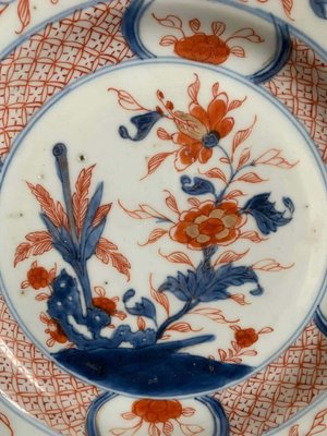 Grand Ensemble D'assiettes En Porcelaine Chinoise De La Dynastie Ming Du 17%c3%a8me Si%c3%a8cle Marqu%c3%a9es Chenghua