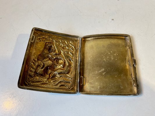 ashtray cigarette holder Vintage Brass Ashtray/Cigarette Holder/Candle Holder