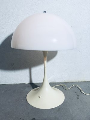 Vintage Danish Panthella Table Lamp by Verner Panton for Louis