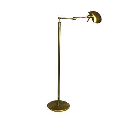 Brass Floor Lamp from Holtk tter Leuchten 1980s