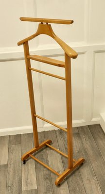 Art Deco Gentlemans Floor Standing Valet or Suit Hanger 1960s for