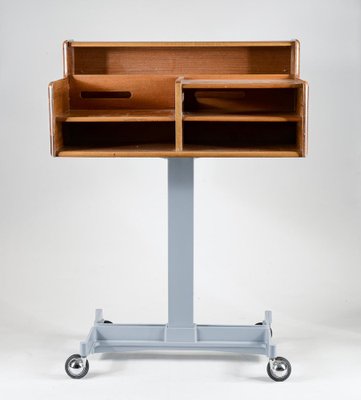 Scrivania mobile con rotelle di Fimsa, anni '60 in vendita su Pamono