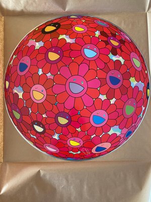 Takashi Murakami, Let Us Devote Our Hearts, 2022, Offset for