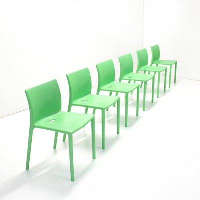 Air Chairs by Jasper Morrison for Magis 1999 Set of 6 for sale at Pamono