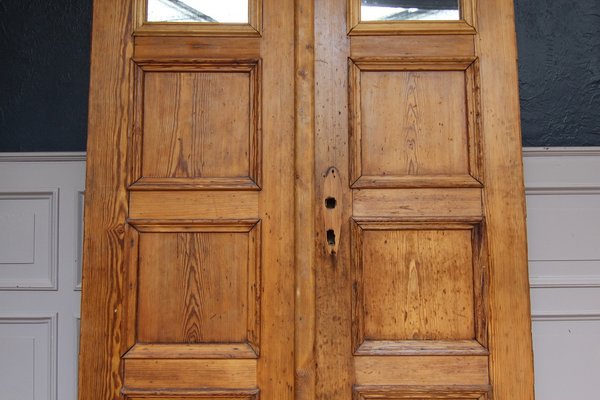 Newliplace Ensemble De Serrure à Mortaise Pour Porte Intérieure, Boutons De Porte Vintage En Laiton Antique Avec Serrure Et Clé Squelette