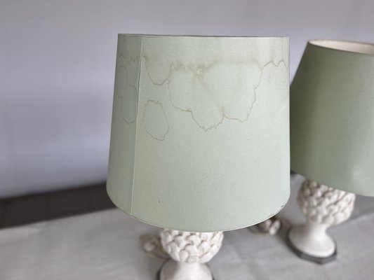 Ceramic Artichoke Table Lamp