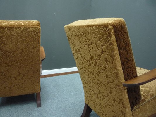 Art Deco Club Chairs 1930s Set of 2 for sale at Pamono