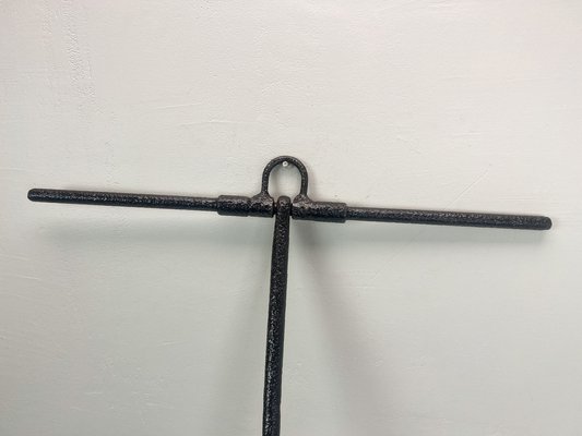 Late 19th Century Wrought Iron Sloop Anchor, the Netherlands