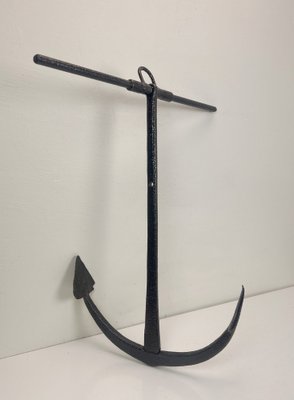 Late 19th Century Wrought Iron Sloop Anchor, the Netherlands