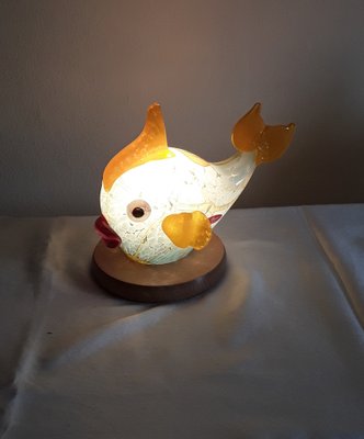 Vintage fish lamp outlet