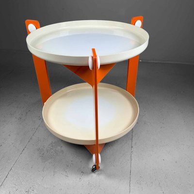 Space Age Trolley by Luigi Massoni for Guzzini, Italy, 1970s for