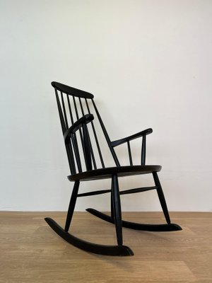 Mid Century Rocking Chair attributed to Ilmari Tapiovaara Finland