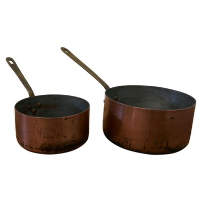 Cast Iron Cooking Pots, Set of 2 for sale at Pamono