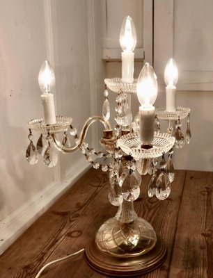 Chandelier table lamp discount