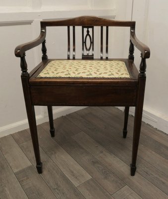Edwardian piano stool deals
