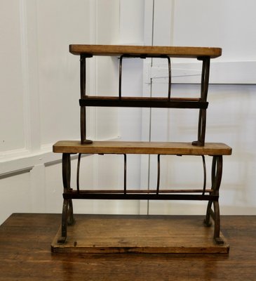 19th Century Shop Double Paper Roll Cutter Dispenser, 1880s for