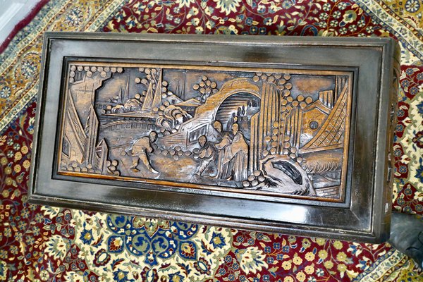 Table basse octogonale orientaliste