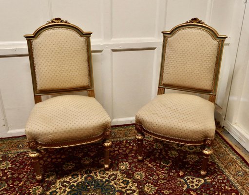 Louis XVI Salon Chairs and Sofa, Set of 7 for sale at Pamono