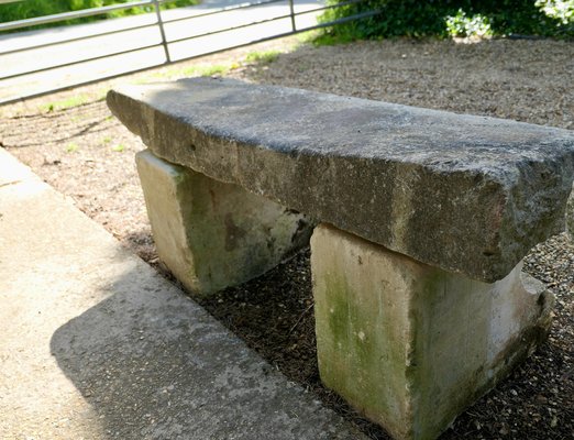 Stone garden outlet seats and benches